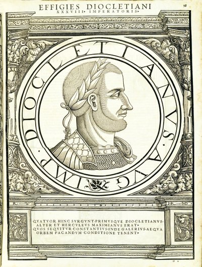 Diocletianus, illustration from 
